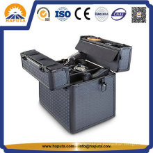 Caja de arma de aluminio negro de encargo de calidad superior con ABS Panel